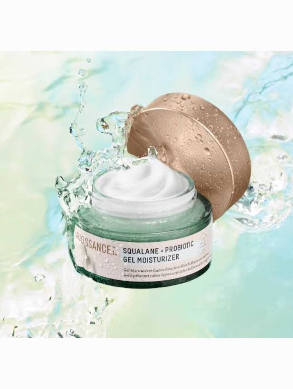 Biossance Squalane + Probiotic Gel Moisturizer